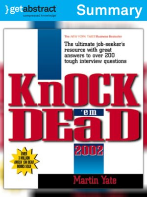 cover image of Knock 'Em Dead 2002 (Summary)
